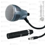 JTS CX-520/MA-500 Микрофон инструментальный с адаптером, Купить Kombousilitel.ru, Инструментальные микрофоны
