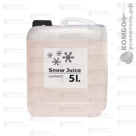 ADJ Snow Juice 5 Liter Жидкость для создания снега, Купить Kombousilitel.ru, Жидкости