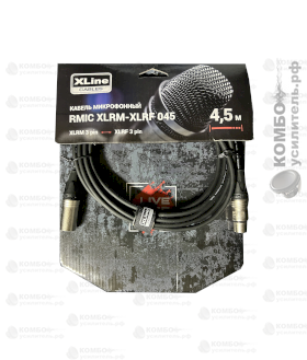 Xline Cables RMIC XLRM-XLRF 045 Кабель микрофонный, Купить Kombousilitel.ru, Микрофонные кабели