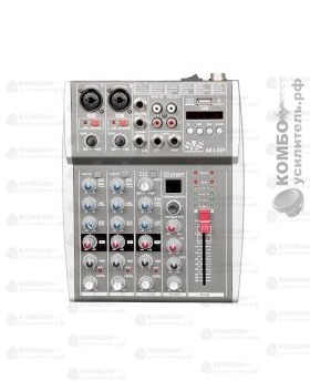SVS Audiotechnik mixers AM-4 DSP Микшерный пульт аналоговый, 4-канальный, Купить Kombousilitel.ru, Микшерные пульты аналоговые